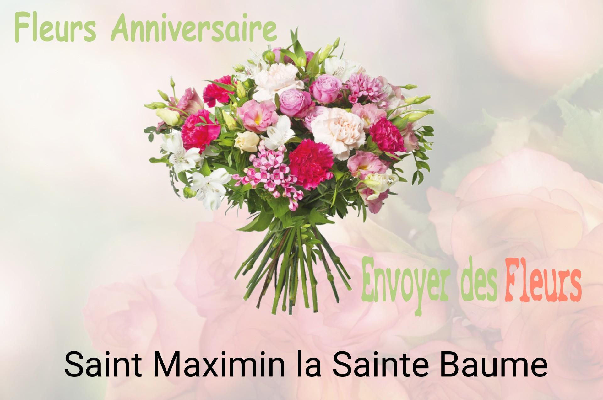 Bouquet de fleurs d’anniversaire livré à Saint-Maximin-la-Sainte-Baume